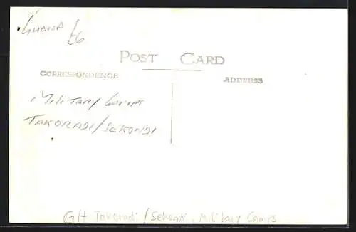 Foto-AK Takoradi /Sekondi, Military Camps