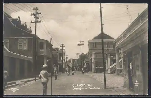 AK Curacao /W.-I., Overzijde, Breedestraat