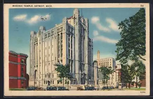 AK Detroit, MI, Masonic Temple