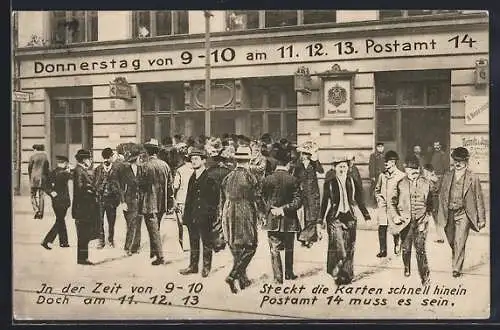 AK Postamt 14 am 11. 12. 13