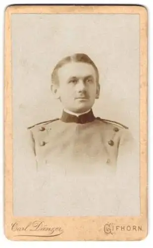 Fotografie Carl Dänzer, Gifhorn, Jäger /Förster in Uniform