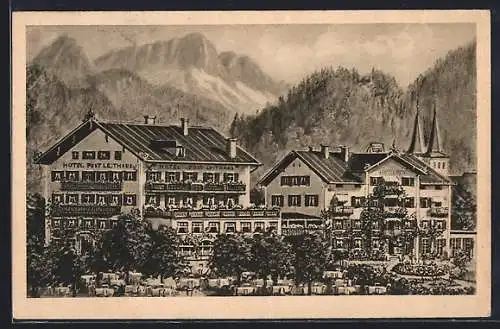 AK Berchtesgaden, Hotel Post-Leithaus, Bes. F. X. Stigler