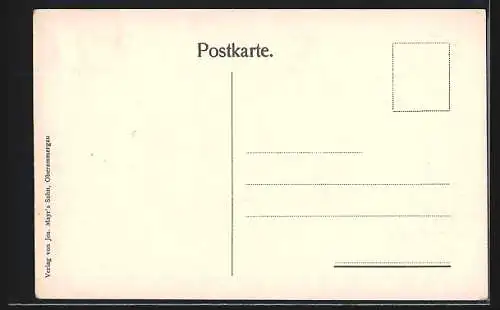 AK Oberammergau, Fachschule für Holschnitzerei