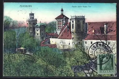 AK Augsburg, Partie beim Roten Tor