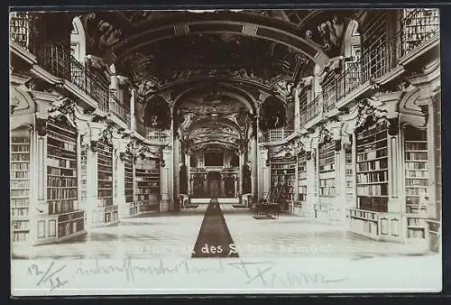 AK Admont, Bibliothek des Stifts, Innenansicht