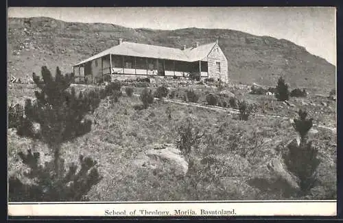 AK Morija /Basutoland, School of Theology