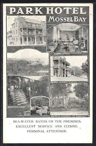 AK Mossel Bay, Park Hotel, Reception Hall, Ladies Lounge