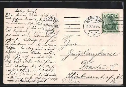 Künstler-AK Stilleben mit Ananas