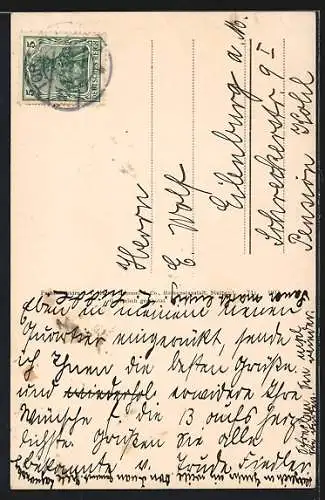 AK Zweig mit fünf Zitronen