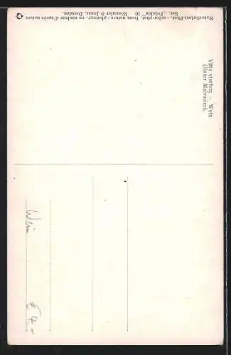 AK Trauben an der Rebe