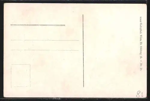 Künstler-AK Die Vorhut der österreichisch-ungarischen Armee überschreitet die Save