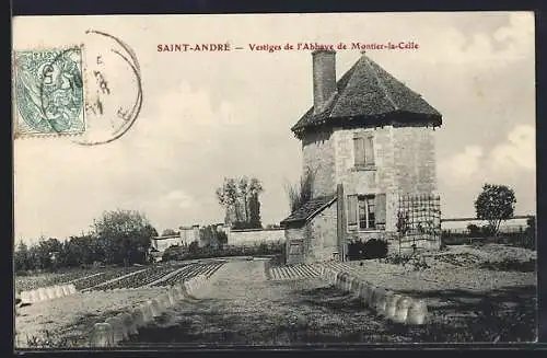 AK Saint-André, Vestiges de l`Abbaye de Montier-la-Celle