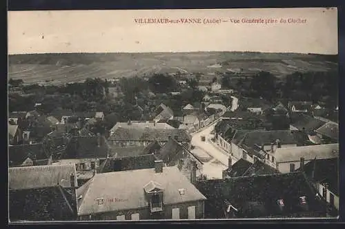 AK Villemaur-sur-Vanne, Vue Générale prise du Clocher