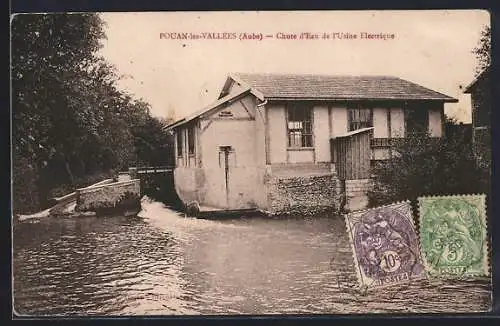 AK Pouan-les-Vallées, Chute d`Eau de l`Usine Électrique