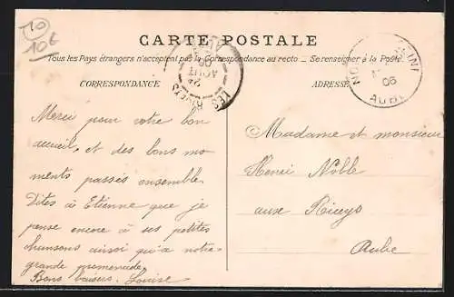 AK Nogent-sur-Seine, Rue des Graviers