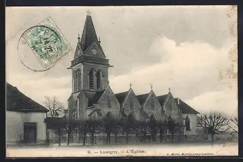 AK Lusigny, L`Église