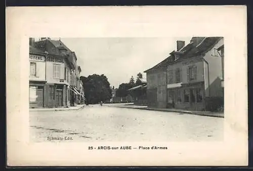 AK Arcis-sur-Aube, Place d`Armes