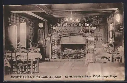 AK Pont-Sainte-Marie, Hostellerie et ses rôtis au feu de bois