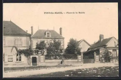 AK Pont-Sainte-Marie, Place de la Mairie