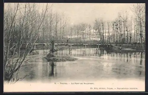 AK Troyes, Le Pont de Villepart