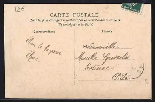 AK Vauchassis, Place et route de Bercenay-en-Othe