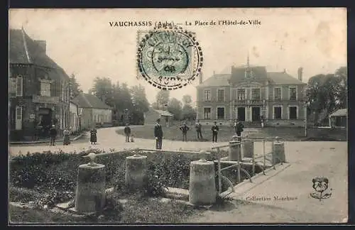 AK Vauchassis, La Place de l`Hôtel-de-Ville