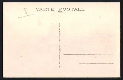 AK Vailly, Vue générale du village et des champs environnants