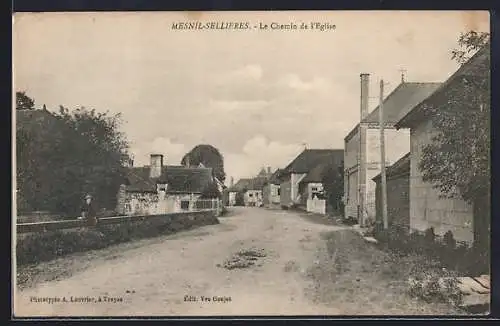 AK Mesnil-Sellières, Le Chemin de l`Église