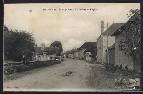 AK Mesnil-Sellières, Le Chemin de l`Église