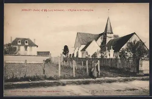 AK Mergey, L`Église et le Presbytère
