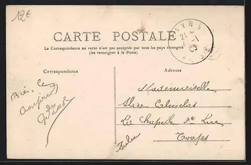 AK Mergey, La Mairie