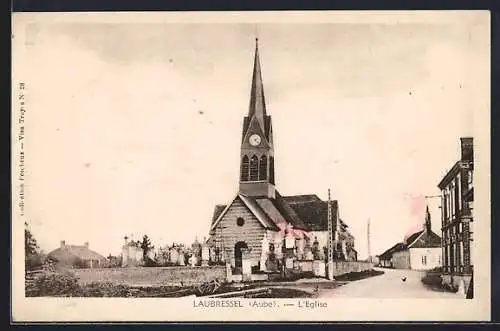 AK Laubressel, L`Église et son environnement rural