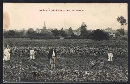 AK Précy-s.-Martin, Vue panoramique