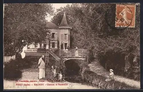 AK Piney, Rachisy, Château et Passerelle