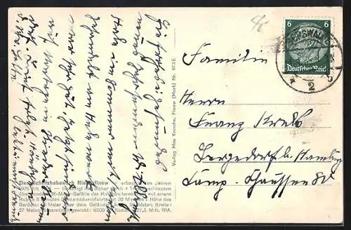 AK Niederfinow, Schiffshebewerk d. Hohenzollernkanals