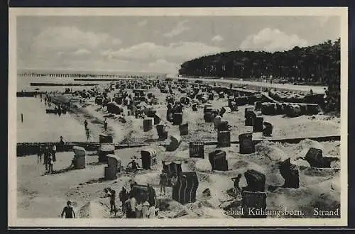 AK Kühlungsborn, Ostseebad, Strandpartie