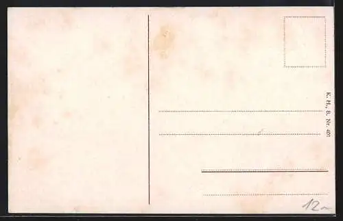 AK Potsdam, Ortsansicht vom Brauhausberg aus