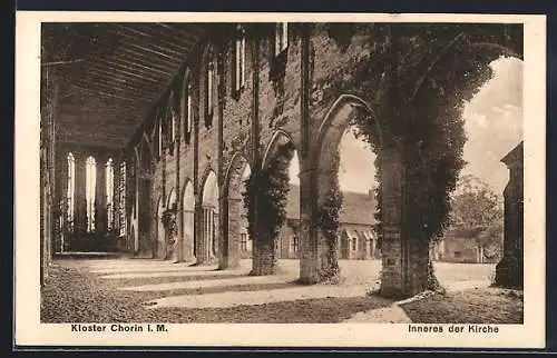 AK Chorin, Inneres der Klosterkirche