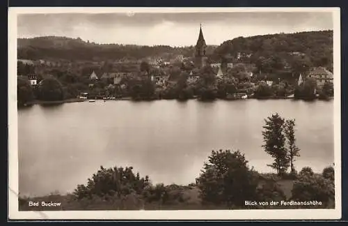 AK Bad Buckow, Blick von der Ferdinandshöhe