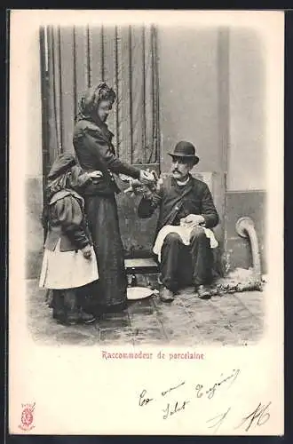 AK Paris, Raccommodeur de porcelaine