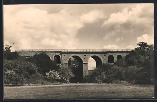 AK Vieselbach /Kr. Erfurt, Viadukt