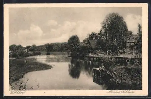 AK Hamburg-Wohldorf, Bei der Schleuse
