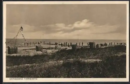 AK Tarnewitz, Ostseebad, Strandpartie