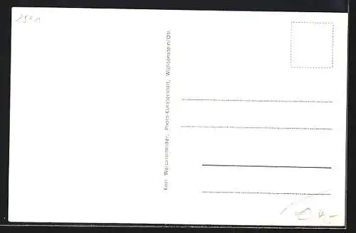 AK Konnersreuth / Opf., Neues Friedhofskreuz, Ortsansicht, Haus der Therese Neumann