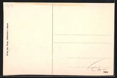 AK Tüchersfeld, Strassenpartie mit Häusern