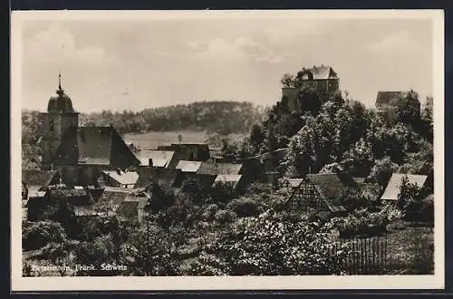 AK Betzenstein, Ortsansicht mit Kirche