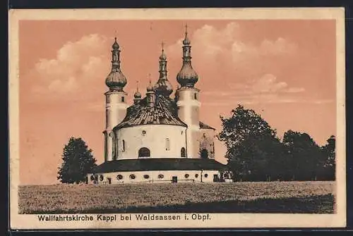 AK Waldsassen i. Obpf., Wallfahrtskirche Kappl