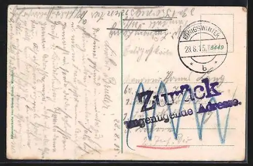 AK Königswinter, Drachenburg mit Ortsansicht