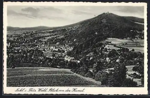 AK Suhl i. Thür. Wald, Blick von der Kunst