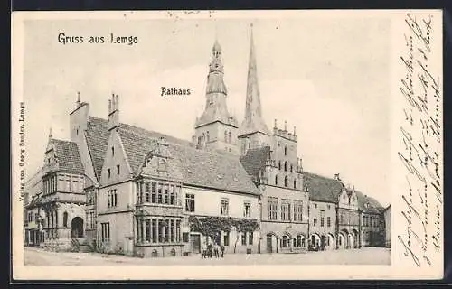 AK Lemgo, Blick auf das Rathaus